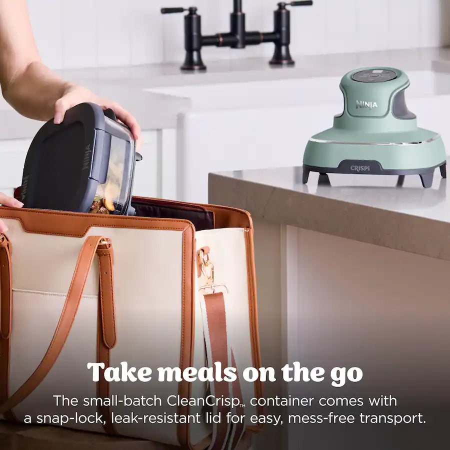 Ninja Crispi 4-in-1 Portable Cooking System, Sage Green