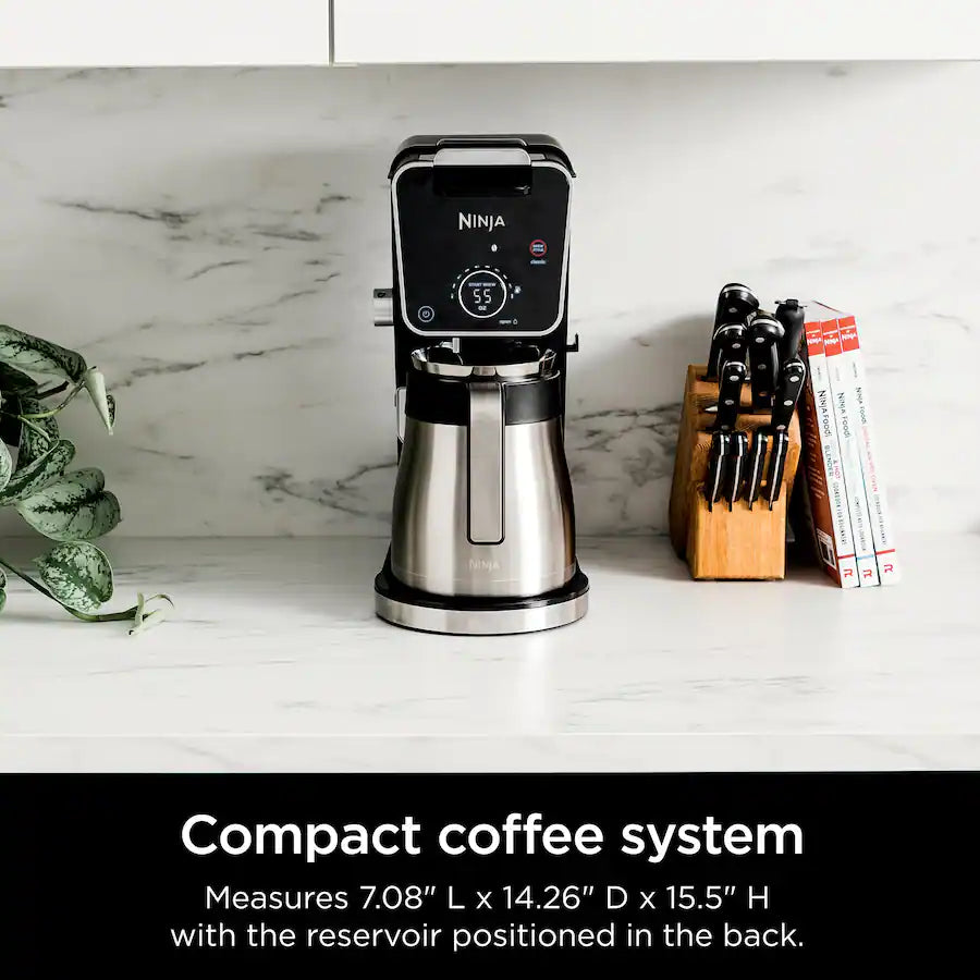 Ninja DualBrew PRO 12 Cup Specialty Coffee System, Black/Silver