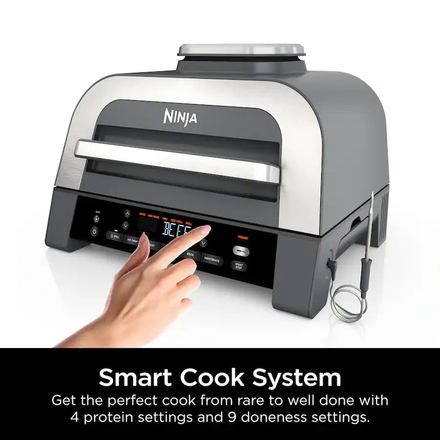 Ninja Foodi Smart XL 6-in-1 Cooking System, Dark Grey/Stainless