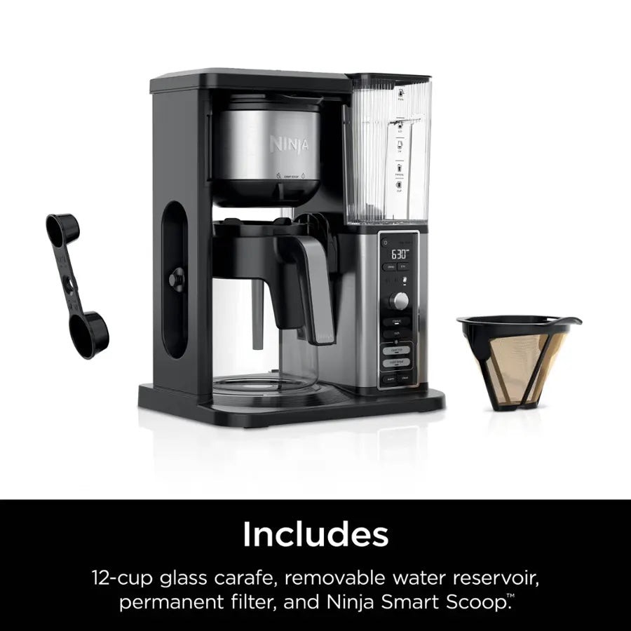 Ninja Hot & Iced XL 12-cup Coffee Maker and Brewer, Black