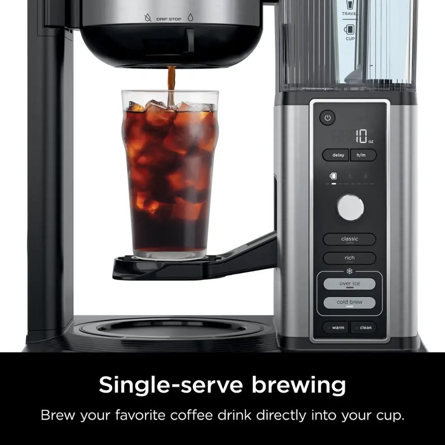 Ninja Hot & Iced XL 12-cup Coffee Maker and Brewer, Black