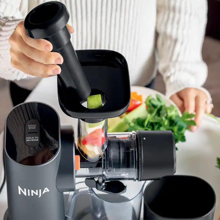 Ninja NeverClog Cold Press Juicer - Charcoal