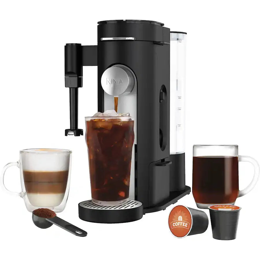 Ninja Pods & Grounds Single Serve Coffee Maker, Black