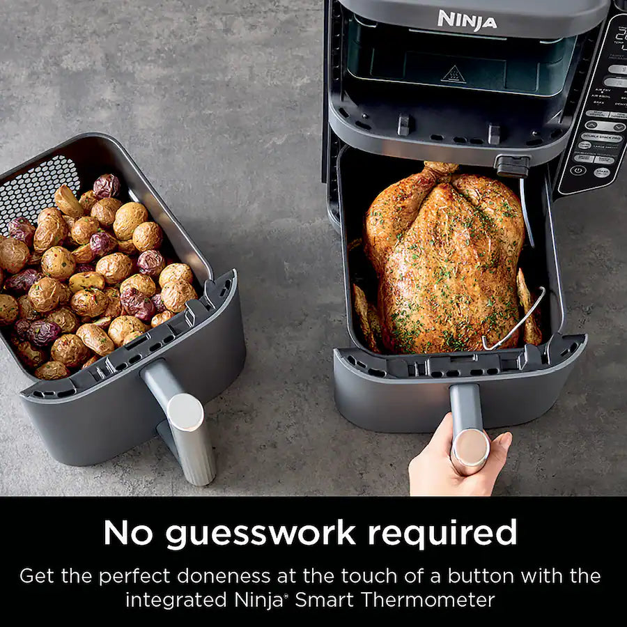Ninja Smart DoubleStack XL 2 Basket Air Fryer, Deep Gray
