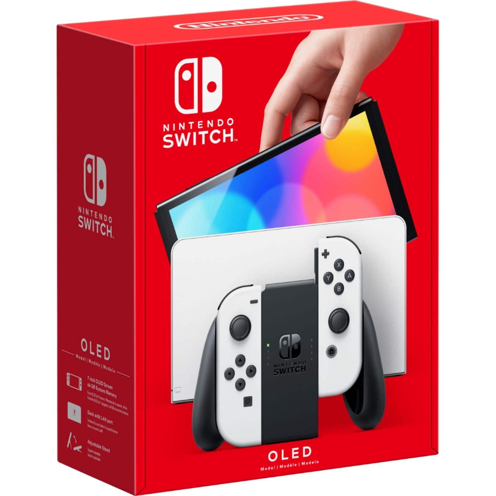 Nintendo Switch - OLED Model w/Joy-Con - White