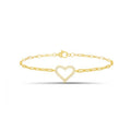 Open Heart Bracelet