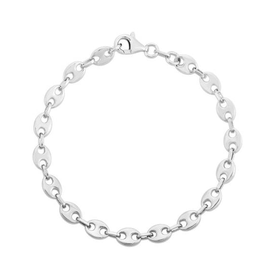 Puffed Mariner Chain Bracelet