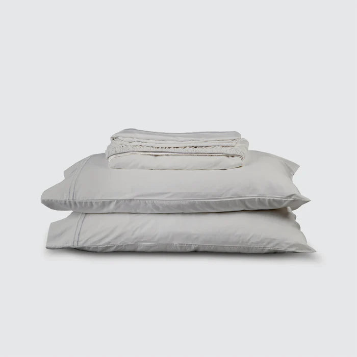 Purecare Refreshing Sateen Sheet Set, Dove Gray