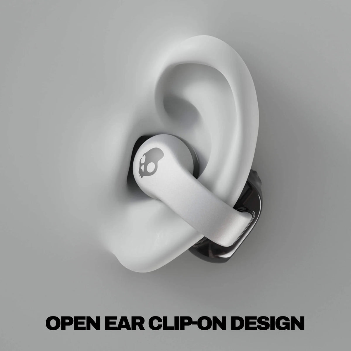 Skullcandy Push 720 Open Earbuds, Chrome