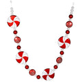 Red & White Large Candy Garland, 6'