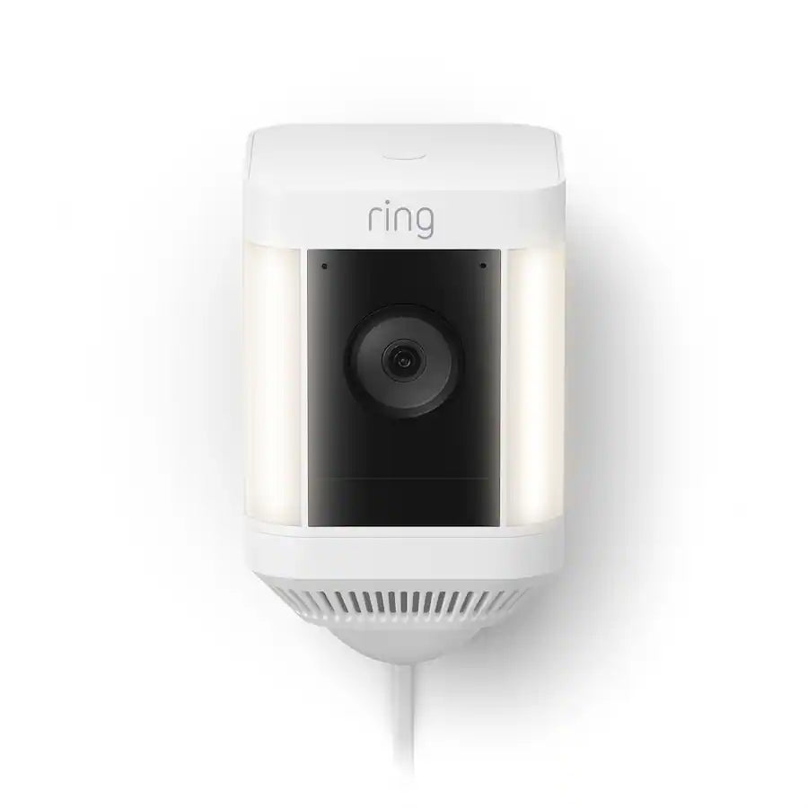 Ring Spotlight Cam Plus Security Cameras, White
