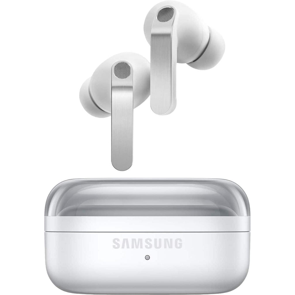 Samsung Galaxy Buds4 Pro Wireless Earbud Headphones, White