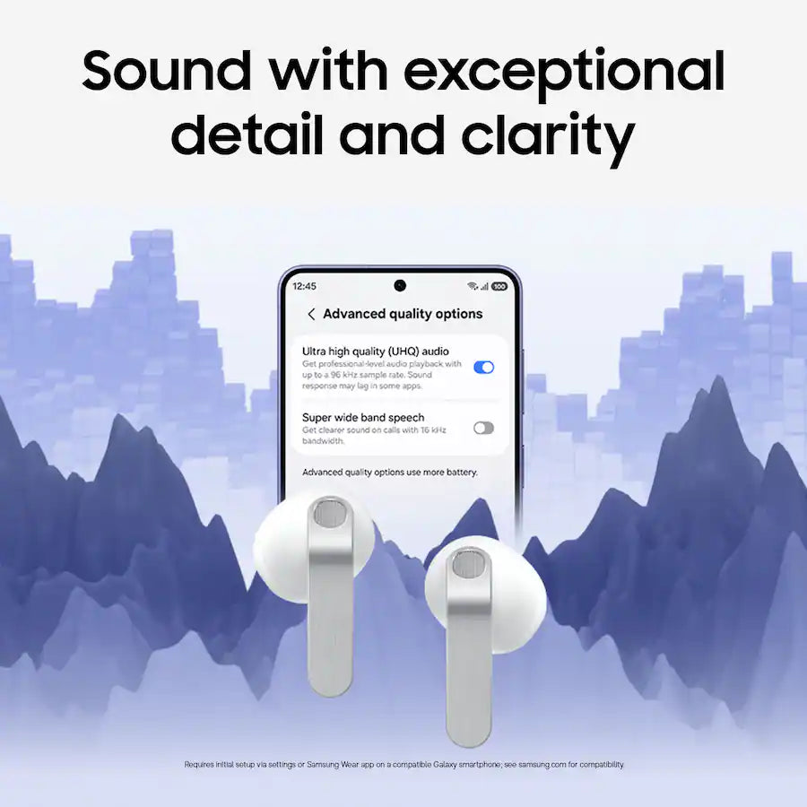 Samsung Galaxy Buds4 Wireless Earbuds, Black