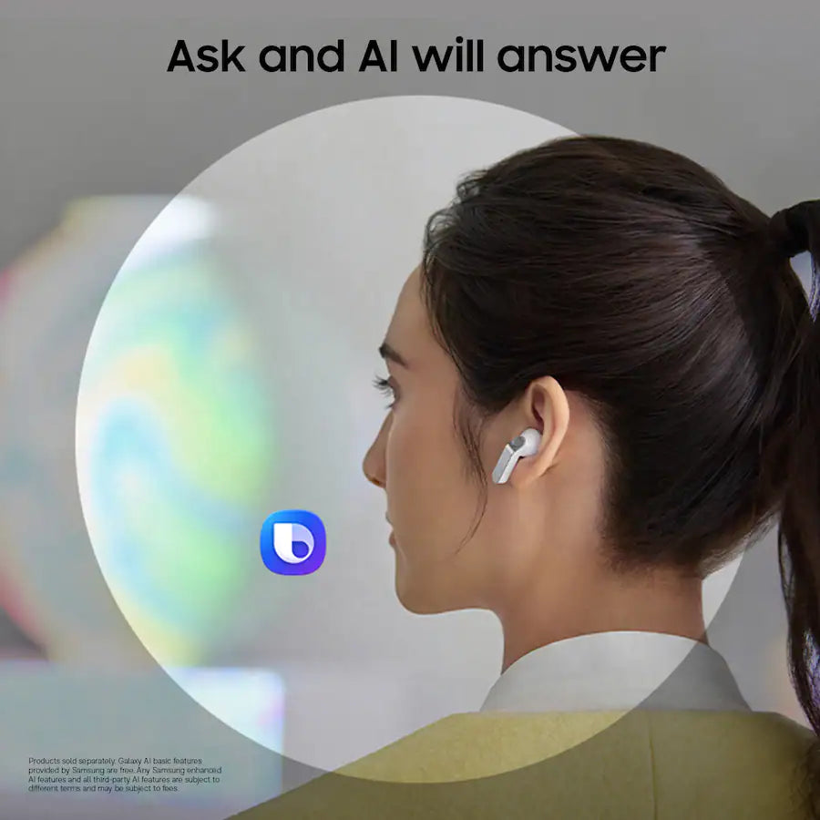Samsung Galaxy Buds4 Wireless Earbuds, Black