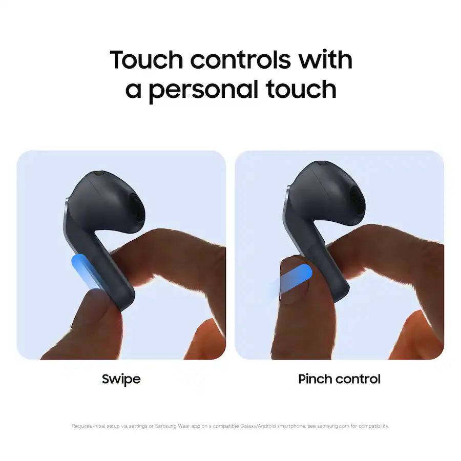 Samsung Galaxy Buds4 Wireless Earbuds, Black