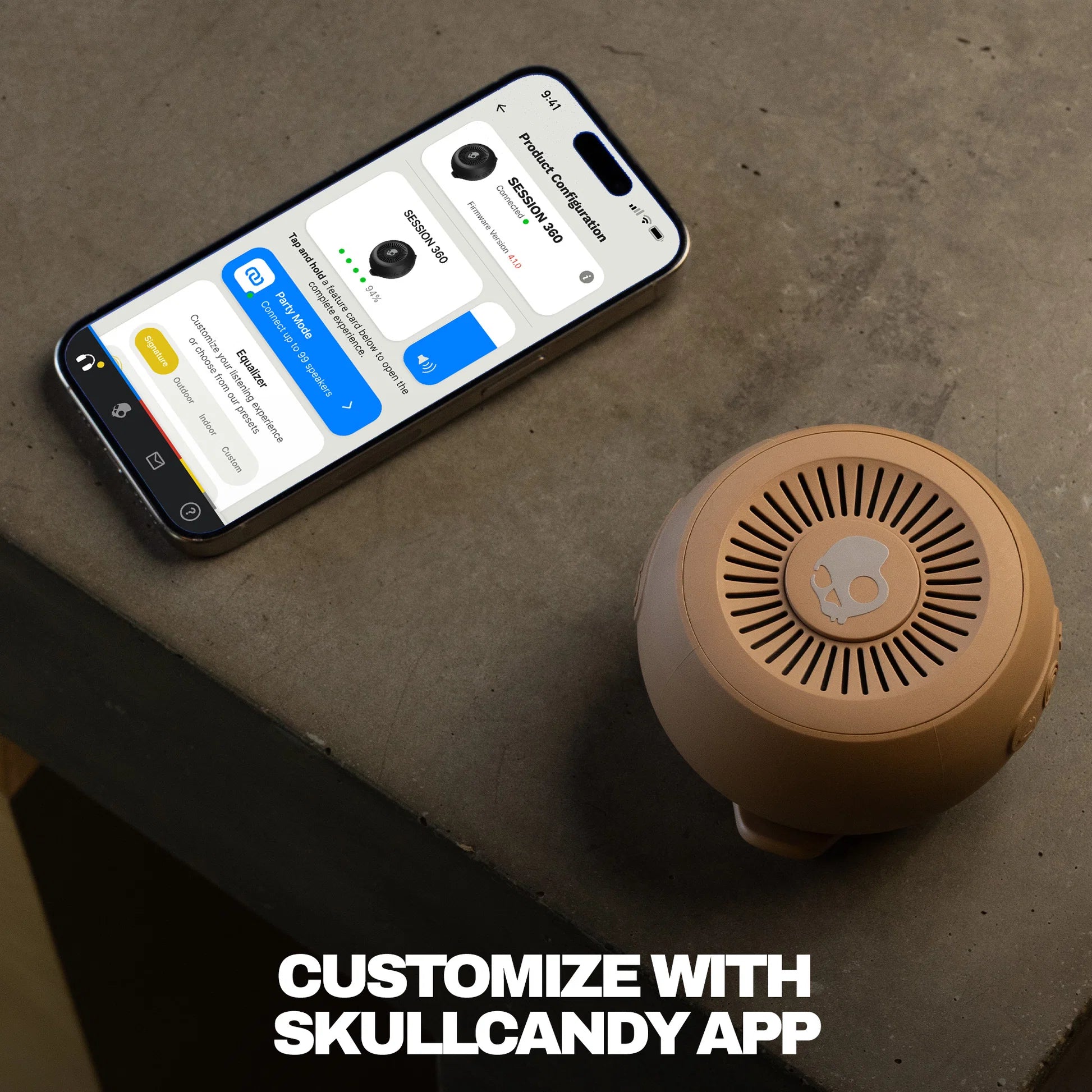 SKULLCANDY Session 360 Wireless Speaker, Primer