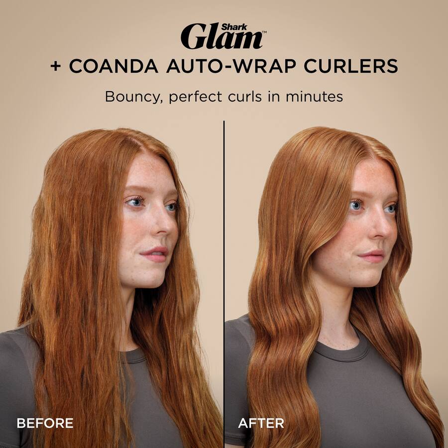 Shark Glam Ceramic & Powerful Air Styling & Drying System, Gold