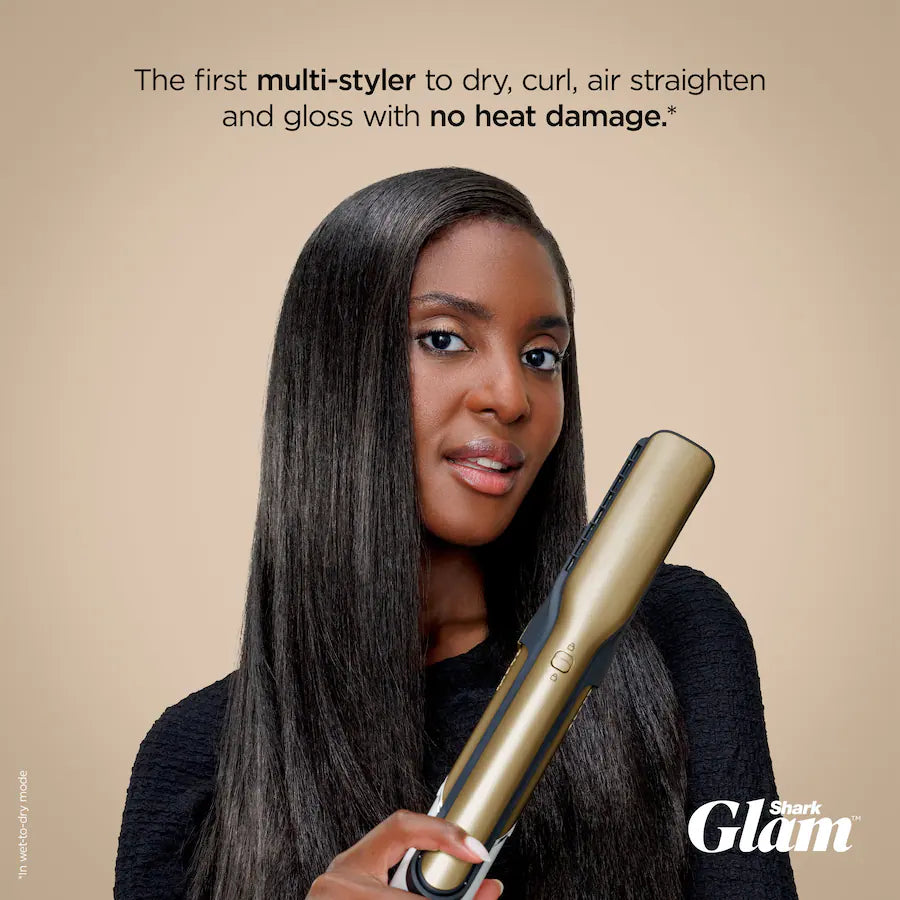 Shark Glam Ceramic & Powerful Air Styling & Drying System, Gold