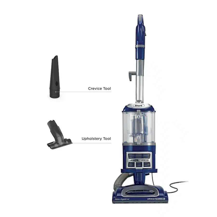 Shark Navigator Lift-Away Deluxe Upright Vacuum, Blue