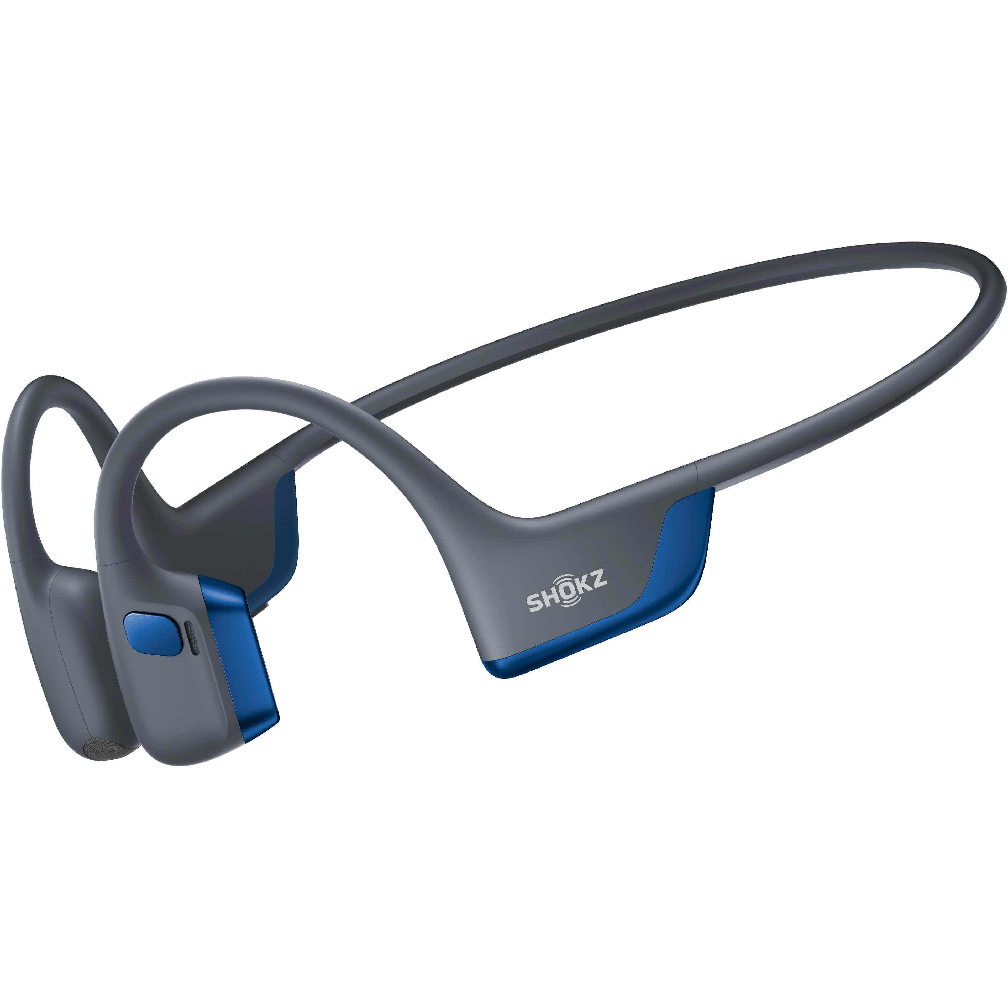 Shokz OpenRun Pro 2 Wireless Bone Conduction Open-Ear Bluetooth Sports Headphones, Steel Blue
