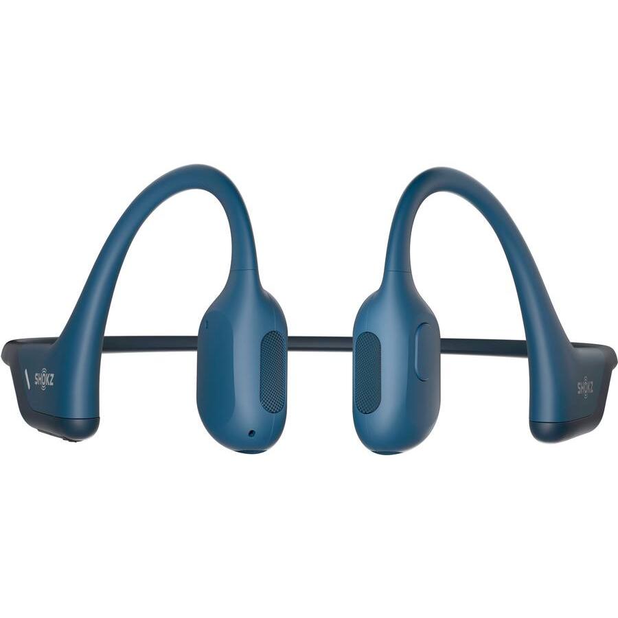 Shokz OpenRun Pro Premium Open Ear Sport Headphones, Steel Blue