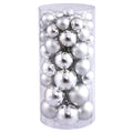 Silver Shiny & Matte Ornament