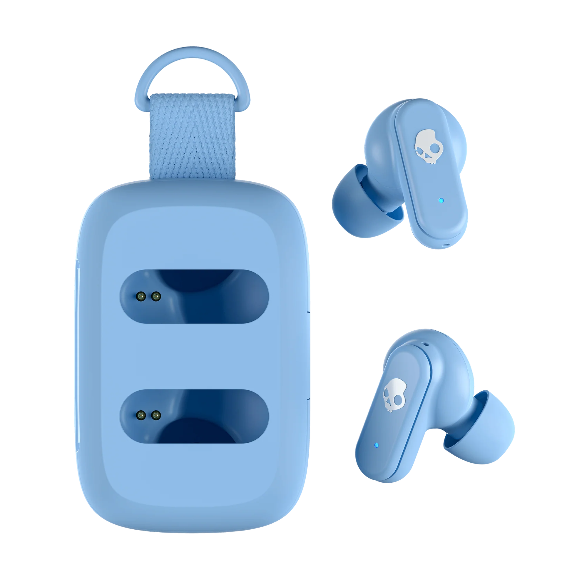 Skullcandy Dime 3 True Wireless Earbuds, Preppy Blue