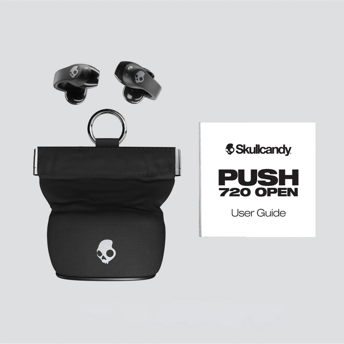 Skullcandy Push 720 Open Earbuds, Bone & Gold