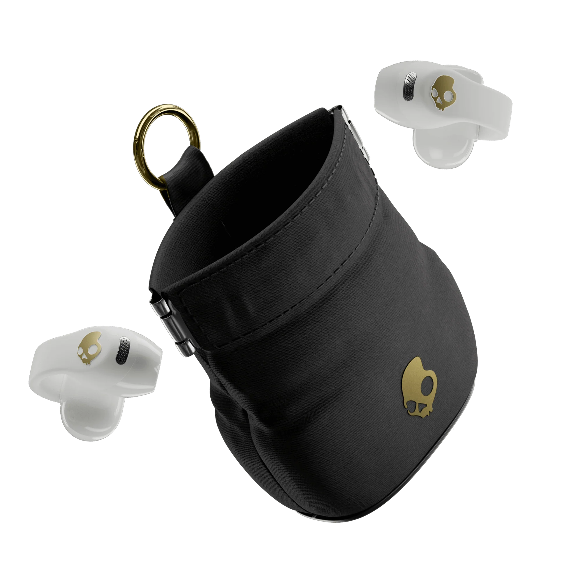 Skullcandy Push 720 Open Earbuds, White / Gold