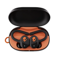 Skullcandy Push Play Active Earbuds, Black / Orange