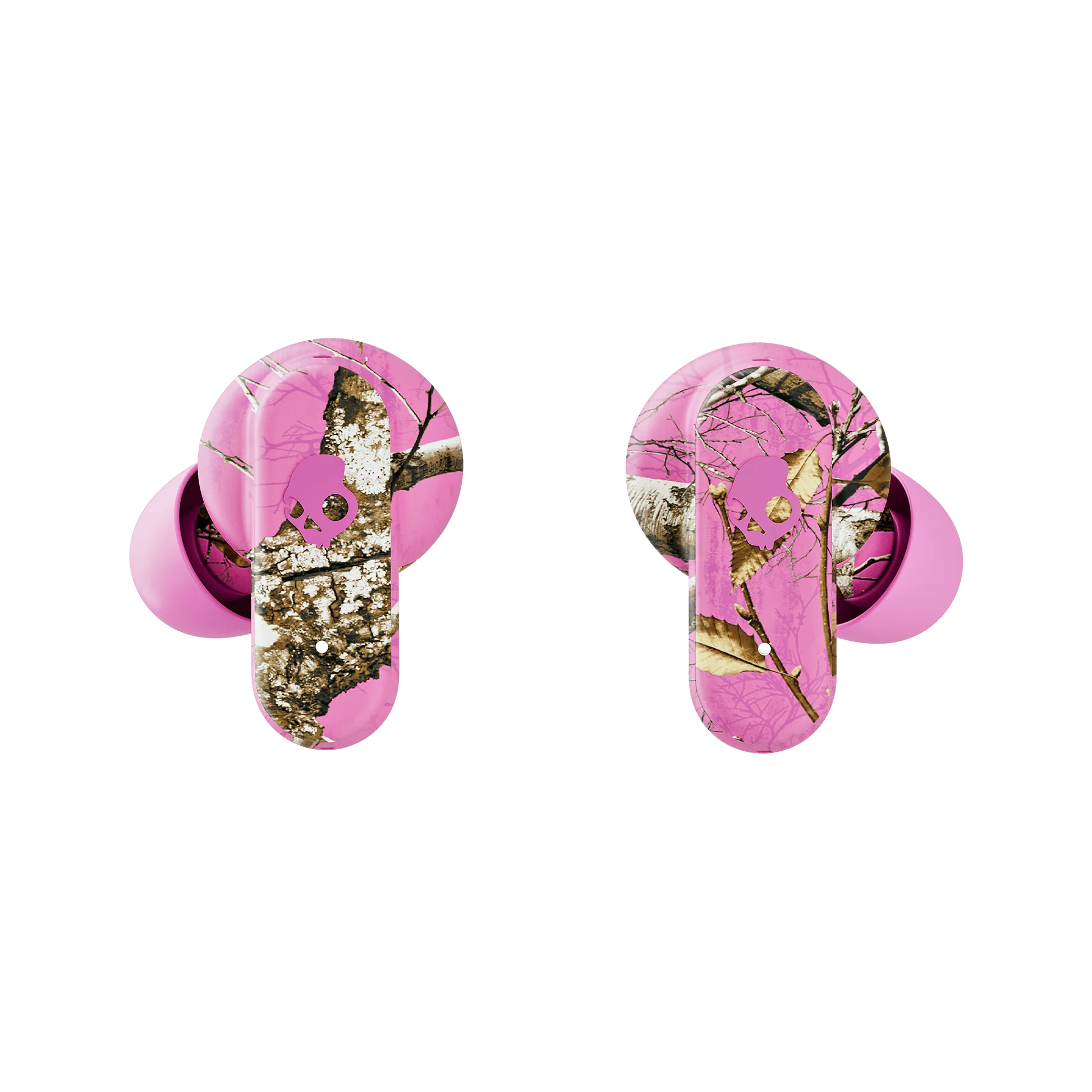 Skullcandy x Realtree Dime EVO True Wireless Earbuds, Pink Camo