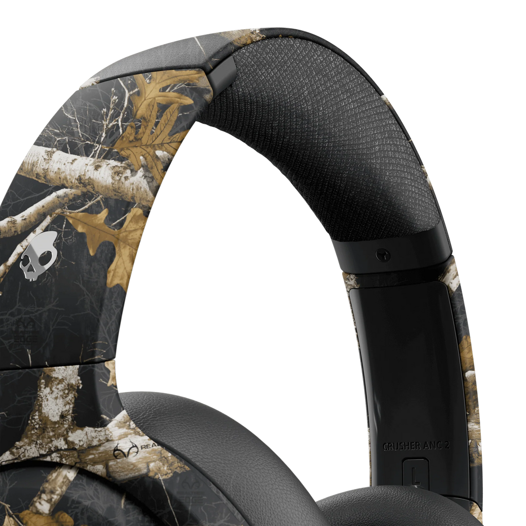 Skullcandy x Realtree Limited Edition Crusher ANC 2 True Wireless Headphones, Black Camo