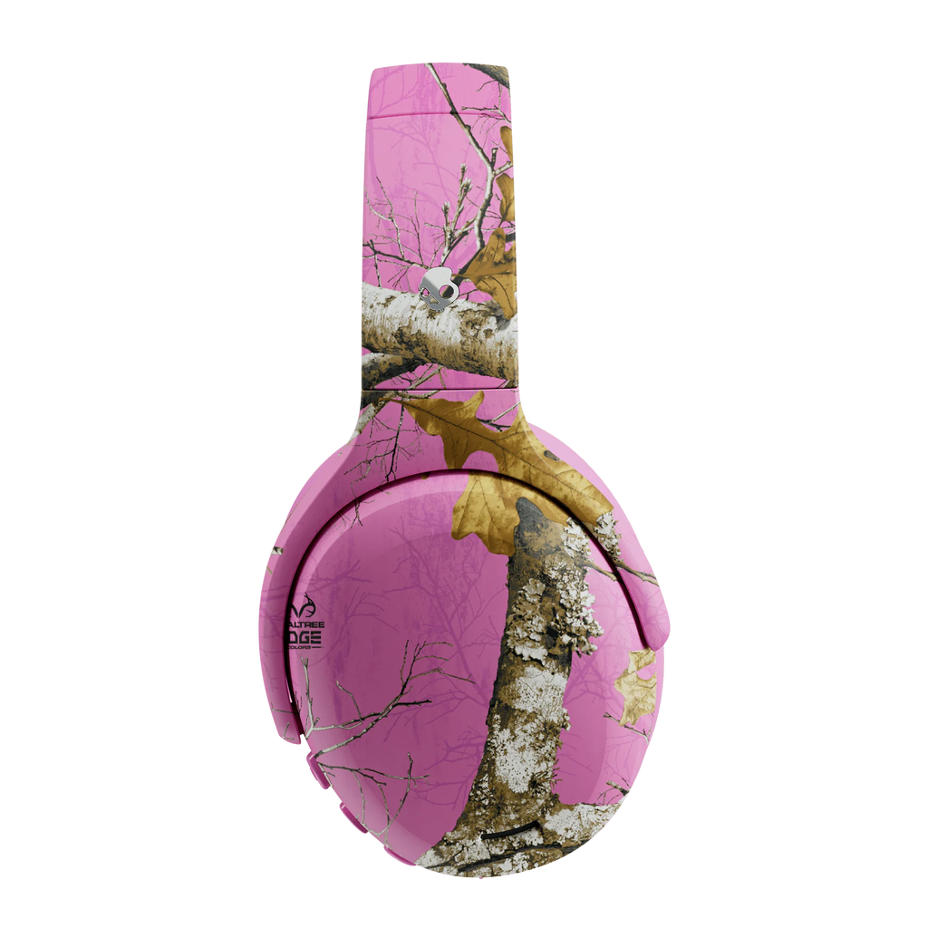 Skullcandy x Realtree Limited Edition Crusher ANC 2 True Wireless Headphones, Pink Camo