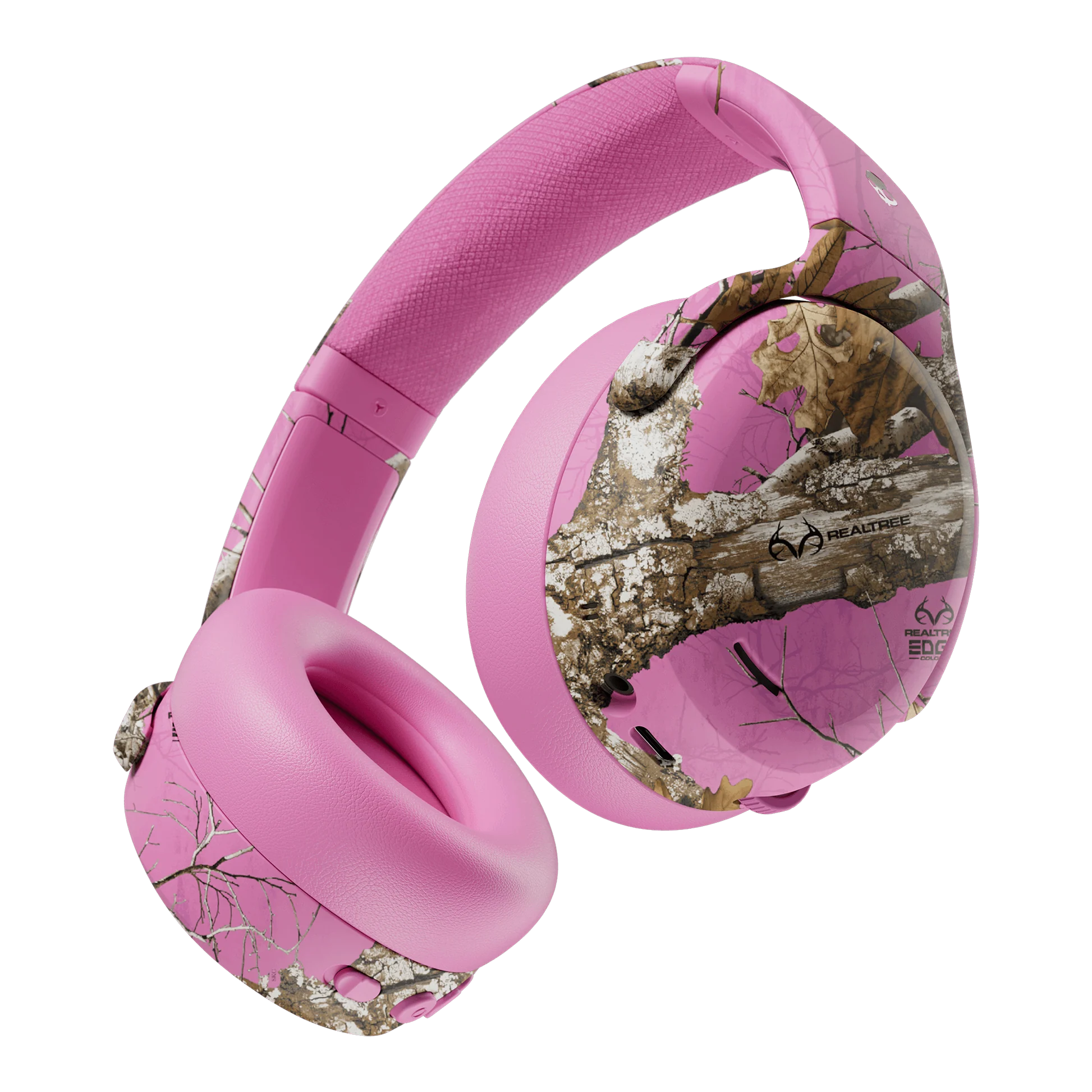 Skullcandy x Realtree Limited Edition Crusher ANC 2 True Wireless Headphones, Pink Camo
