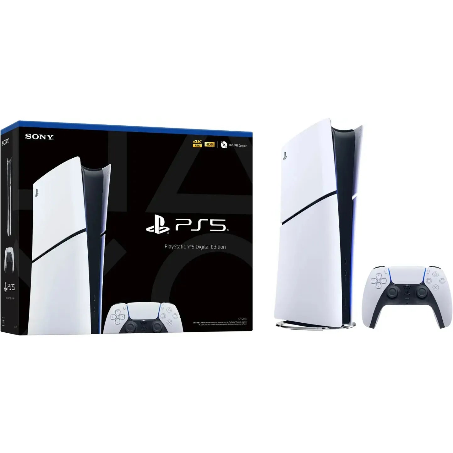 Sony PlayStation 5 Slim Console Digital Edition, White