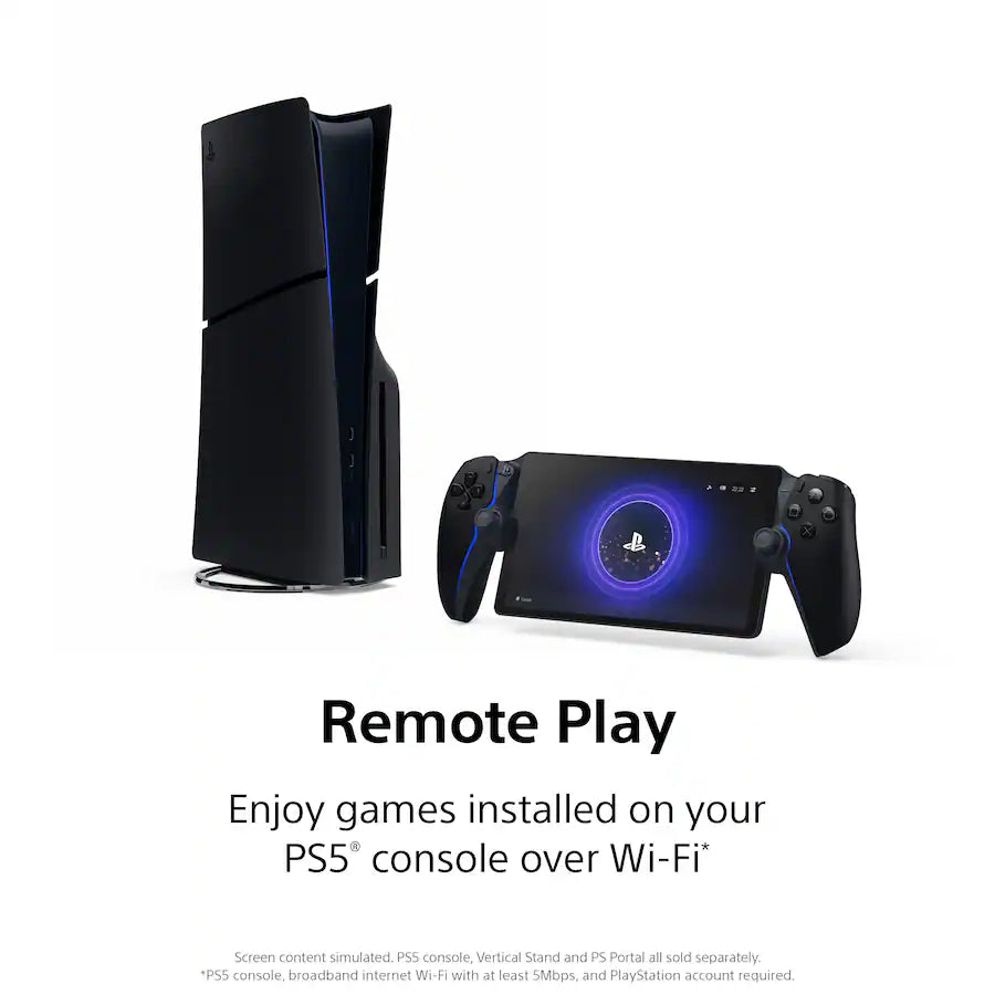 Sony PlayStation Portal Remote, Midnight Black