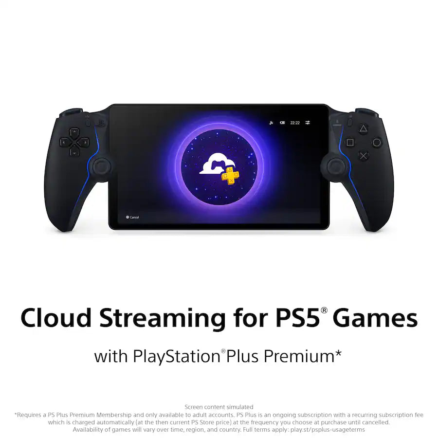 Sony PlayStation Portal Remote, Midnight Black