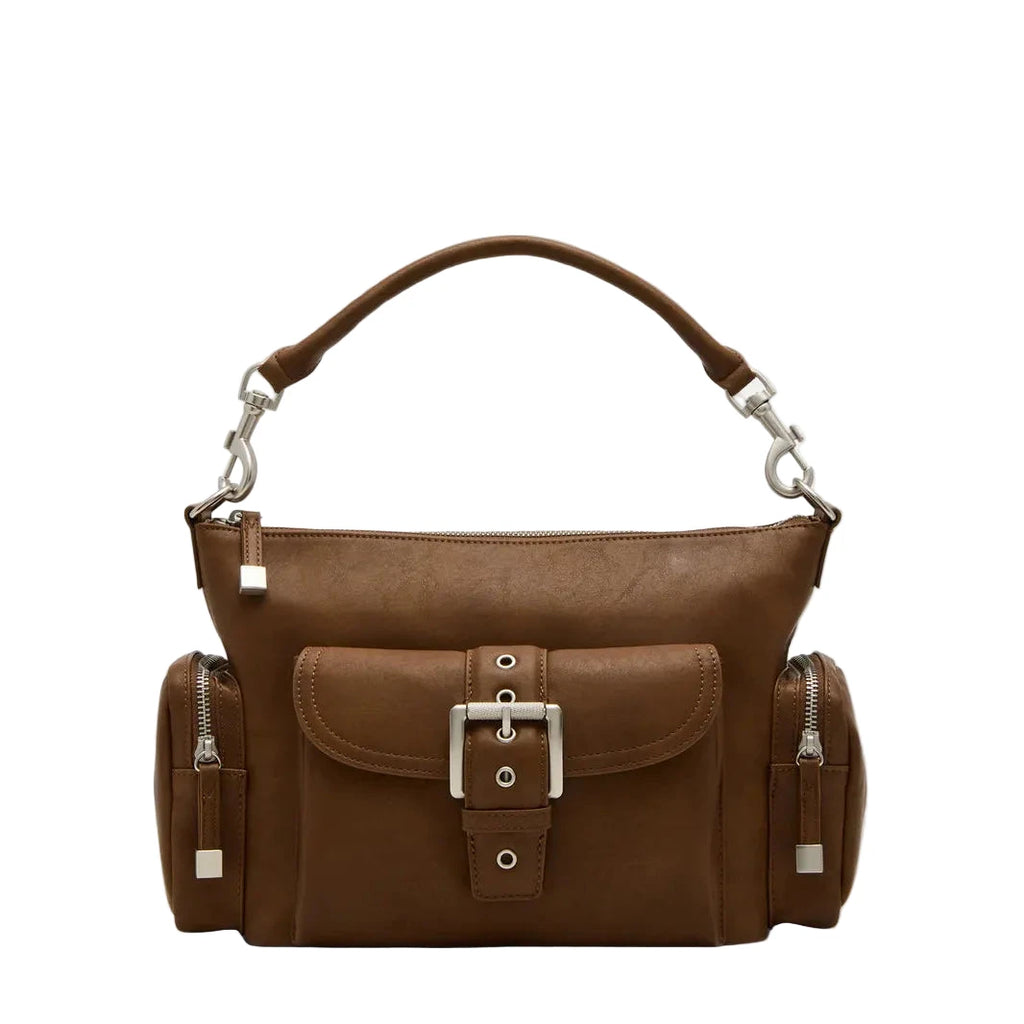 Steve Madden Andrew Shoulder Bag, Saddle