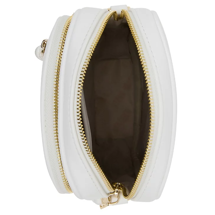 Steve Madden Damien Mini Crossbody, White