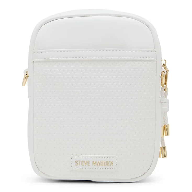 Steve Madden Damien Mini Crossbody, White