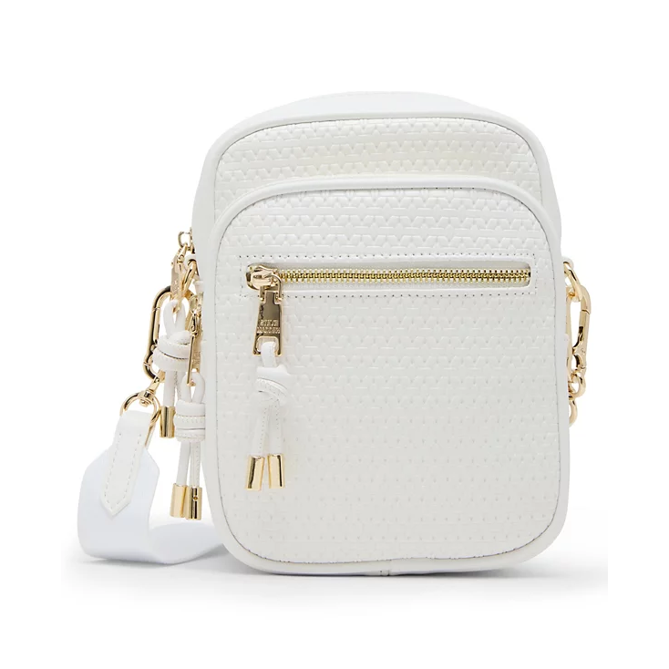Steve Madden Damien Mini Crossbody, White