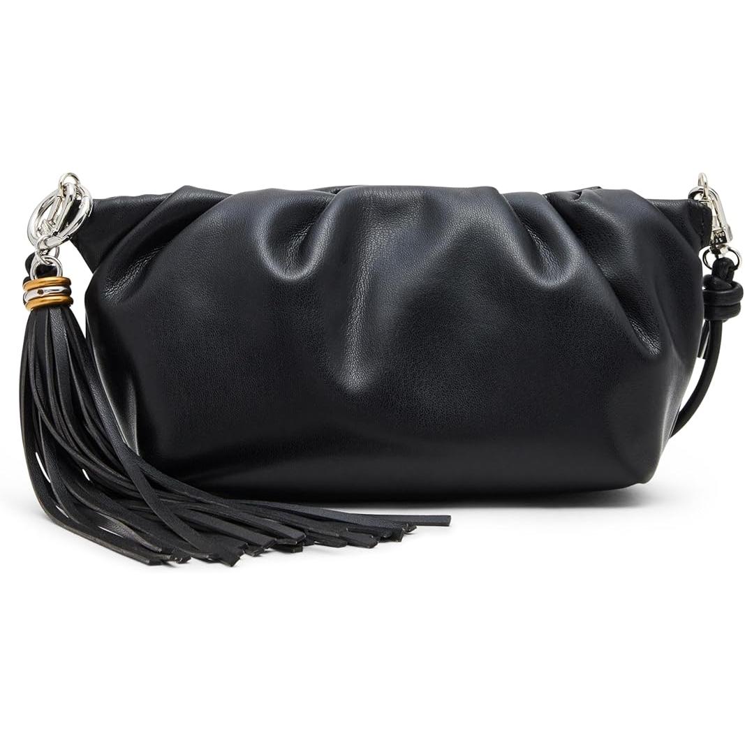 Steve Madden Linzy Clutch Shoulder Bag, Black
