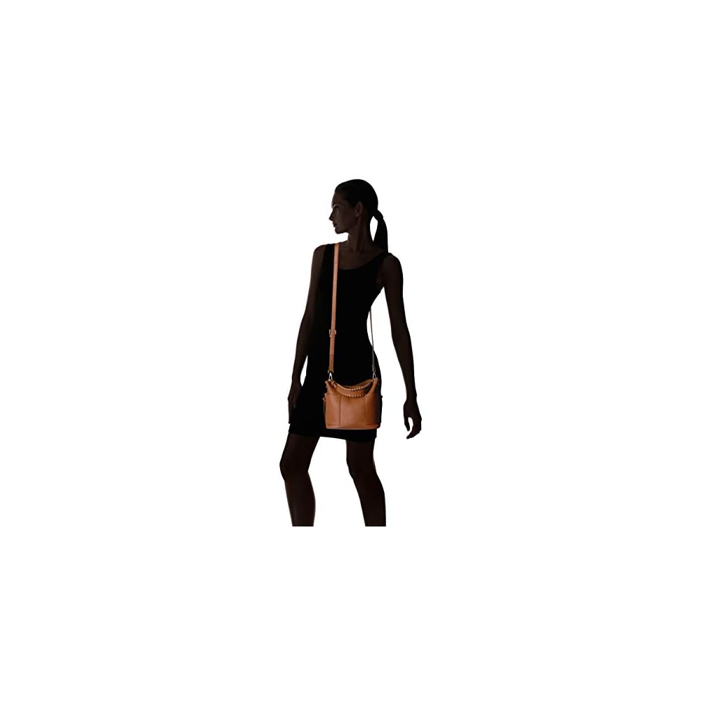 Steve Madden Sammy Bucket Tote Bag, Cognac