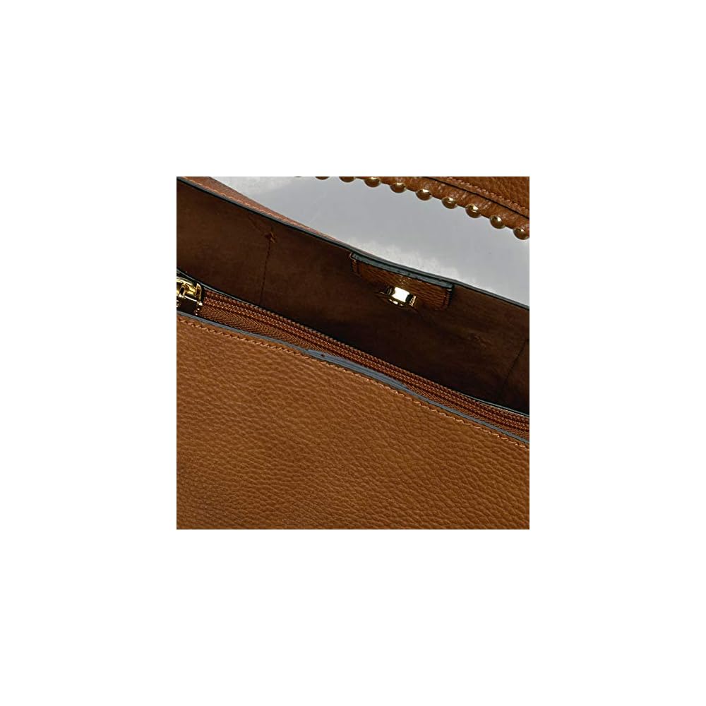 Steve Madden Sammy Bucket Tote Bag, Cognac