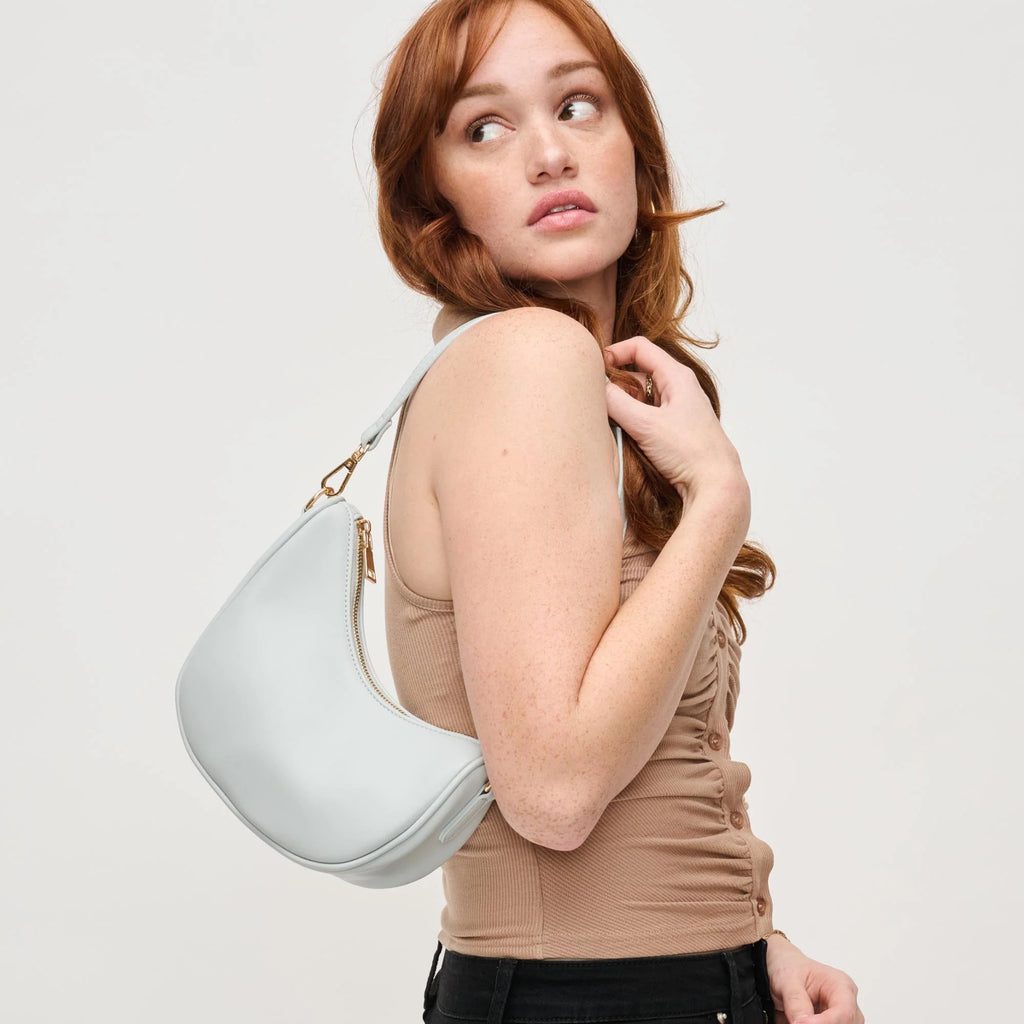 Urban Expressions Mila Shoulder Bag, Ice Blue
