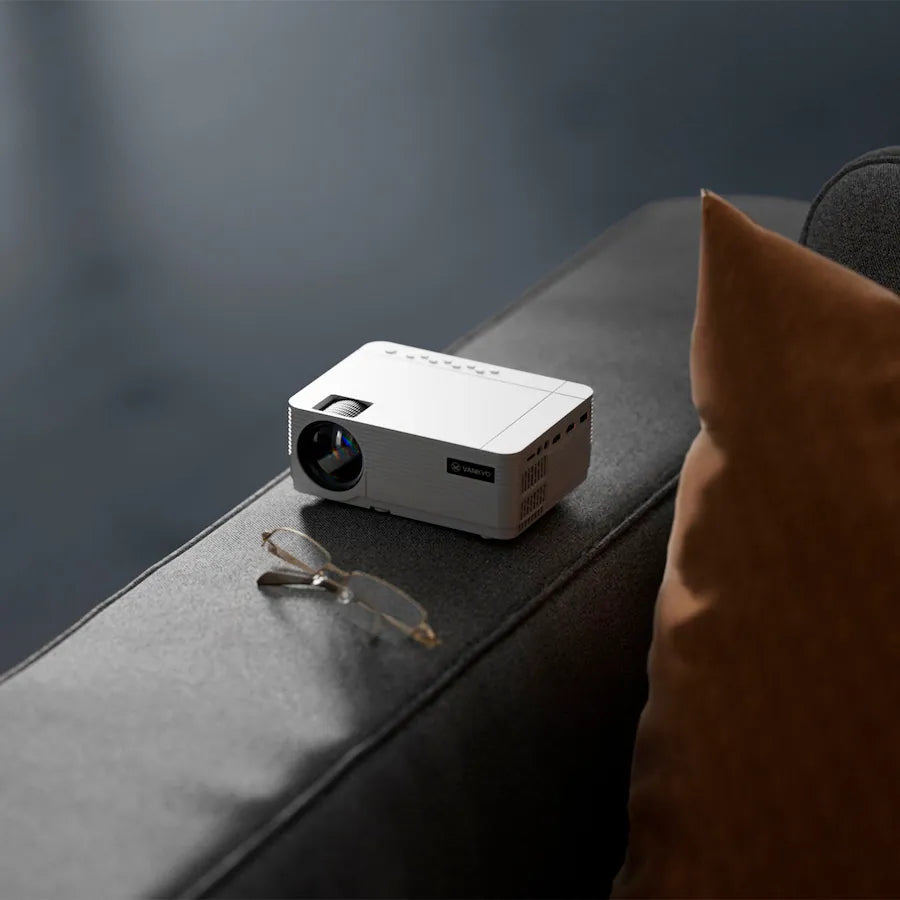 Vankyo Leisure 470 Pro Native Wireless Mini Projector, White