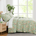 Willow Duvet Cover Set, Green