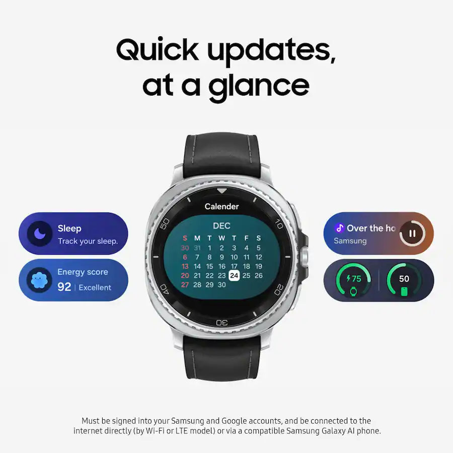 Samsung Galaxy Watch8 Classic Smartwatch, Black