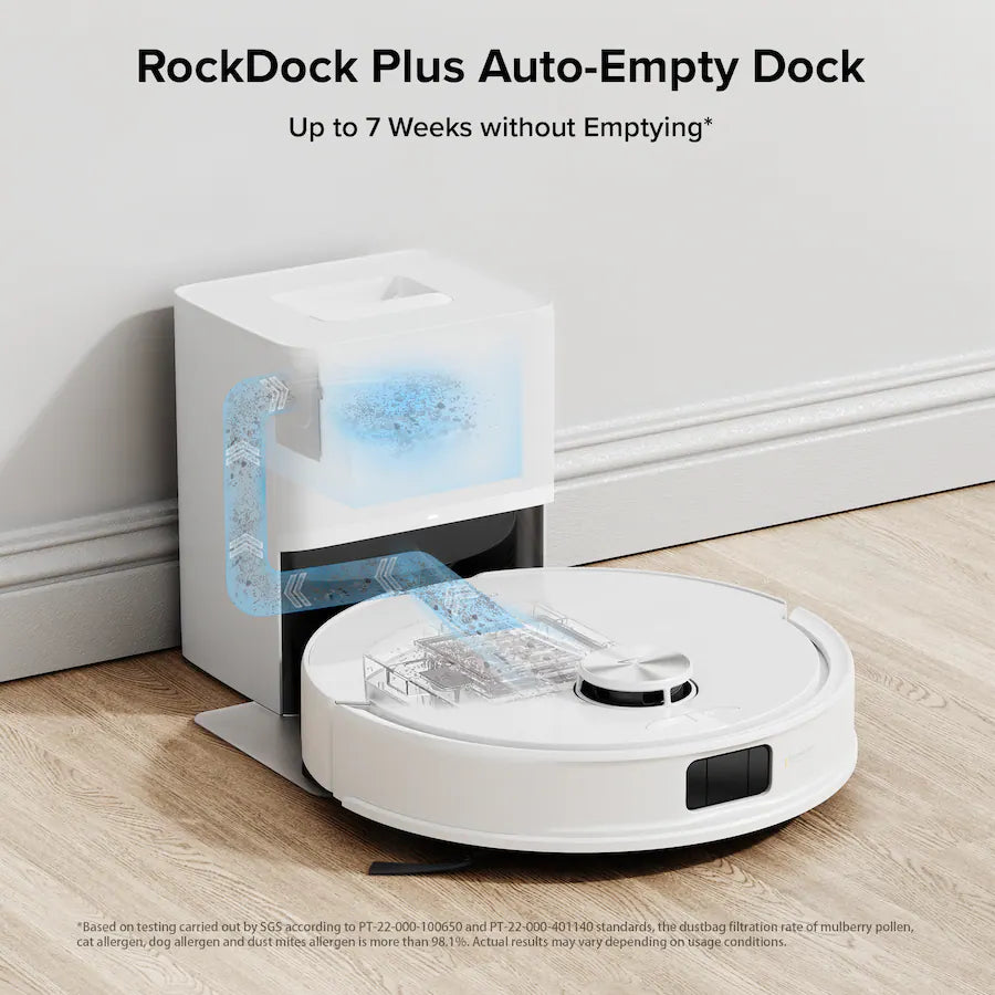 Roborock Q10 Series Robot Vacuum & Mop, White