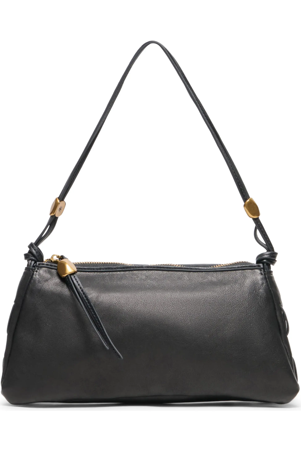 Dolce Vita Solara Leather Shoulder Bag, Black